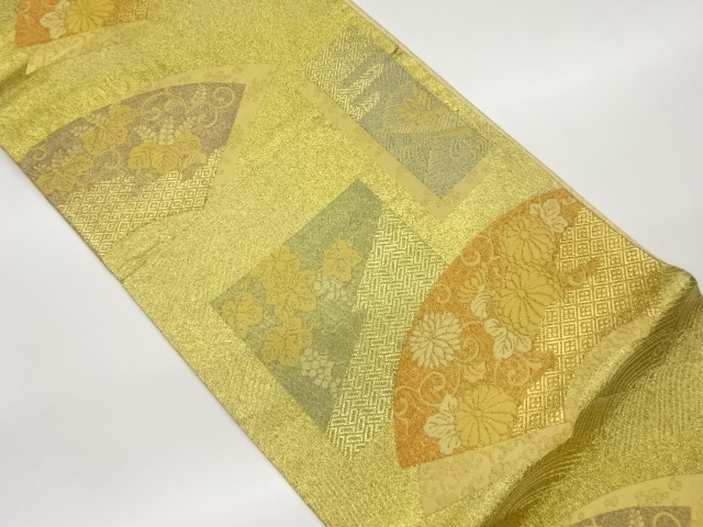 JAPANESE FUKURO OBI / SAGANISHIKI / WOVEN JIGAMI PATTERN